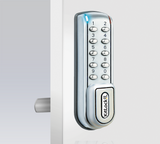 CodeLocks KL1200 ELECTRONIC Cabinet Lock Silver Grey