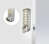 CodeLocks CL2255 ELECTRONIC Tubular Mortice Latch PVD B/Steel