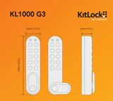 CodeLocks KL1000 G3 KitLock Locker Lock