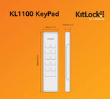 CodeLocks KL1100 Keypad Front Plate and Latch Gloss Black