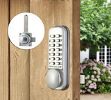 CodeLocks CL100 MECHANICAL Surface Latch, Silver Grey