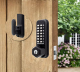 CodeLocks CL255 Marine Mortice Latch with Key Override, Black