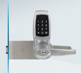 CodeLocks CL4500 ELECTRONIC Glass Door Lock Brushed Steel
