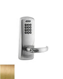 Schlage CO-100-CY-70-KP-SPA CO-Series Commercial Electronic Cylindrical Lock with Keypad and Sparta Lever