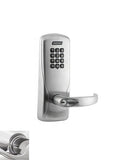 Schlage CO-100-CY-70-KP-SPA CO-Series Commercial Electronic Cylindrical Lock with Keypad and Sparta Lever