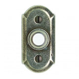 Rocky Mountain Arched Door Bell Button EW705 Arched 1 1/2" x 3"