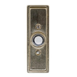 Rocky Mountain Stepped Door Bell Button EW308 Stepped 1 1/2" x 4 1/2"