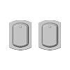 Rocky Mountain Curved Dead Bolt 2 1/2" x 3 3/8"