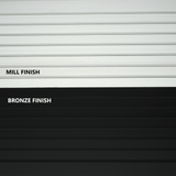 Endura Z-Series All-Aluminum Articulating Cap Sills for Contineous Sidelite, Choose Sill length,width & Finish