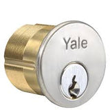 Mortise Cylinder w/Yale® Standard Cam