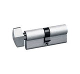 Single Euro Cyl. w/Flat Thumb Turn - 33X43mm with Gear