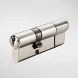 Single Euro Cyl. w/Flat Thumb Turn - 33X33mm with Gear