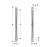 Rocky Mountain Tuxedo Grip 16 7/8″
