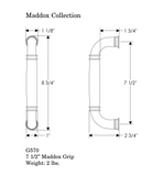 Rocky Mountain Maddox Grip 8 3/4″