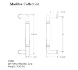 Rocky Mountain Offset Maddox Grip 11 3/16″