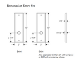 Rocky Mountain Rectangular Patio Set 3″ x 10″