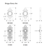 Rocky Mountain Round Briggs Entry Set 2 1/2″