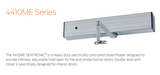 LCN 4410ME SENTRONIC, Surface-Mounted Heavy Duty Fire/Life Safety Door Closer - Plated Finish