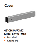 LCN 4310HSA SENTRONIC, Surface-Mounted Heavy Duty Fire/Life Safety Track Closer/Holder - Plated Finish