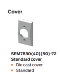 LCN SEM7830 Series, heavy duty, electrically Controlled Door Holding Magnets - Powder coat Finish