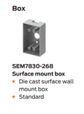 LCN SEM7830 Series, heavy duty, electrically Controlled Door Holding Magnets - Powder coat Finish