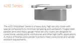 LCN 4210 Series Surface-Mounted Heavy Duty High Security Closer - Powder Coat Finish