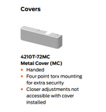 LCN 4210T Series Surface-Mounted Heavy Duty High Security, Track Closer - Powder Coat Finish