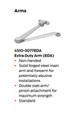 LCN 4510 Series Surface-Mounted Heavy Duty High Security Closer - Powder Coat Finish