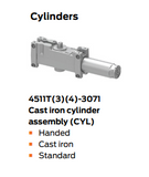 LCN 4510T Series Surface-Mounted Heavy Duty High Security, Track Closer - Powder Coat Finish