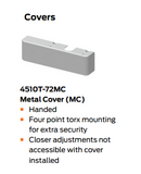 LCN 4510T Series Surface-Mounted Heavy Duty High Security, Track Closer - Powder Coat Finish