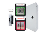 LCN 8310-2420 - 6 1/2x 6 1/2 x 2 Push Plate Restroom Kit