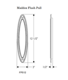 Rocky Mountain Maddox Flush Pull – 3″ x 12 1/2″