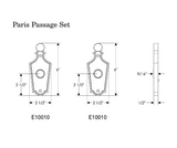 Rocky Mountain Paris Passage Set – 2 1/2″ x 6″