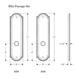 Rocky Mountain Ellis Passage Set – 3″ x 11″