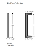 Rocky Mountain Flute Grip 13 1/8″