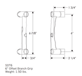 Rocky Mountain Offset Branch Grip 6 7/8″