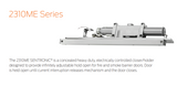 LCN 2310ME SENTRONIC, Concealed In Frame, Heavy Duty Fire/Life Safety Track Closer - Powder Coat Finish