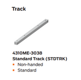 LCN 4310ME SENTRONIC, Surface-Mounted Heavy Duty Fire/Life Safety Track Closer - Powder Coat Finish