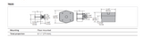 LCN SEM7820 Series, heavy duty, electrically Controlled Door Holding Magnets - Powder coat Finish