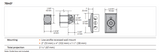 LCN SEM7840 Series, heavy duty, electrically Controlled Door Holding Magnets - Powder coat Finish