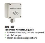 LCN 8310-815 4-1/2" Square, Touchless Actuator for Harsh Conditions