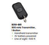 LCN 8310-881 Handheld Touchless Actuator Transmitter - 900 MHz 3-Volt Battery Powered 1-Button Transmitter (~500 Foot Range)