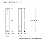 Rocky Mountain Stepped Patio Sliding Door Set – 1 3/4″ x 11″