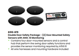 LCN 8310-879 Double Door Safety Package - (4) Door Mounted Safety Sensors with ANSI .10 Monitoring
