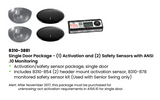 LCN 8310-3881 Single Door Package with 1 Activation Sensor and 2 ANSI .10 Monitoring Safety Sensors