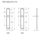 Rocky Mountain Ellis Entry Sliding Door Set – 1 3/4″ x 11″
