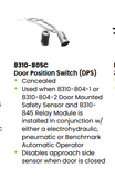 LCN 8310-805C Concealed Door Position Switch (DPS) for Automatic Operator