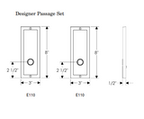 Rocky Mountain Designer Passage Set – 3″ x 8″