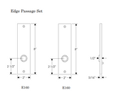 Rocky Mountain Edge Passage Set – 2″ x 8″
