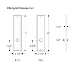 Rocky Mountain Stepped Passage Set – 2 1/2″ x 11″